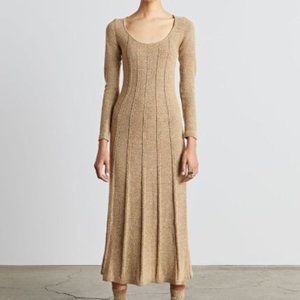 Who What Wear Amazing Thick Knit Evelyne Sweater Dress Plus Fawn New!